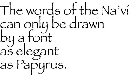 Papyrus Font Family